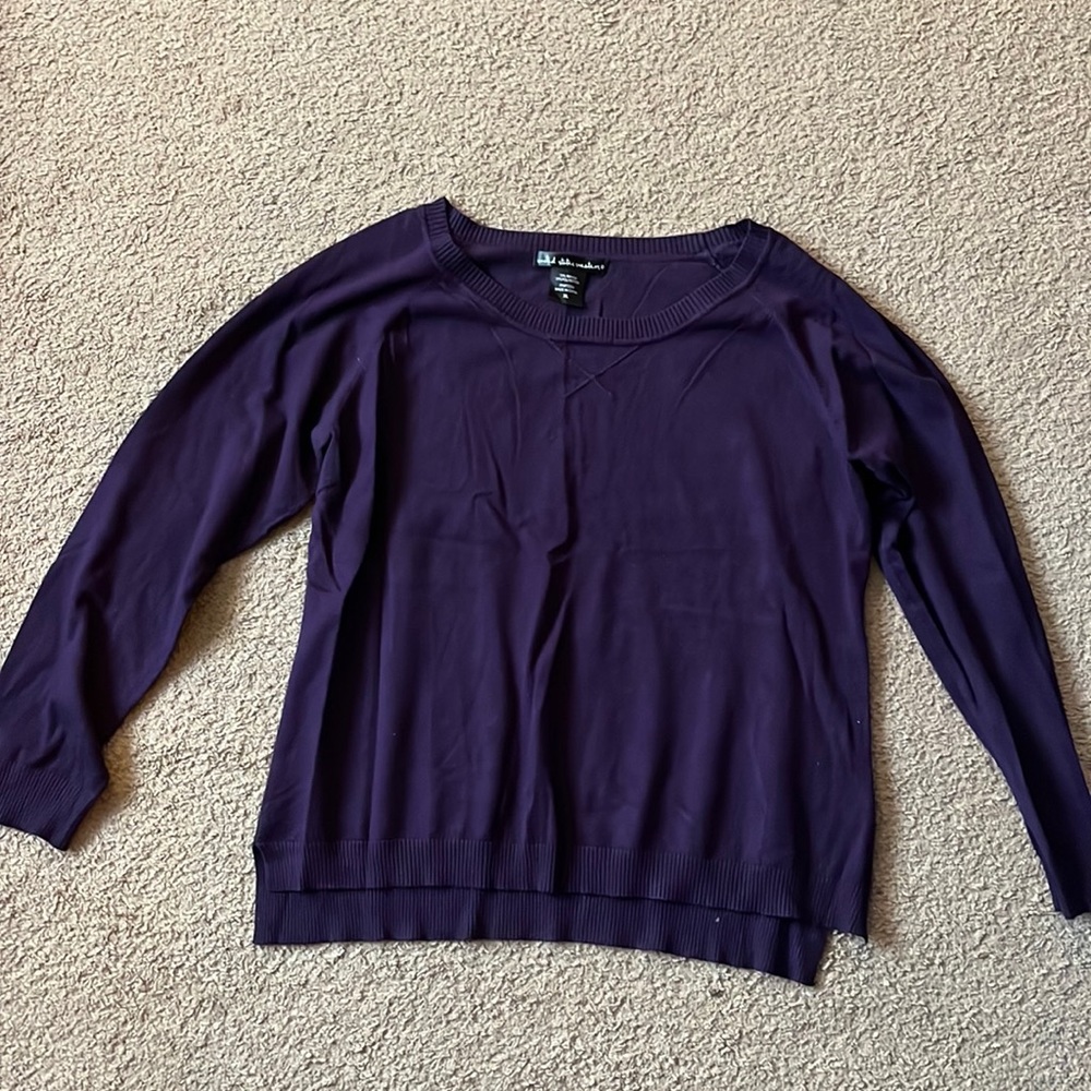 Purple Sweater size XL